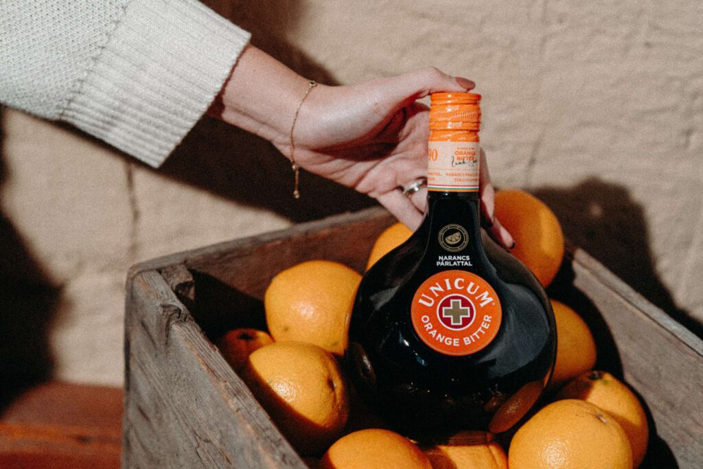 Unicum, narancsok