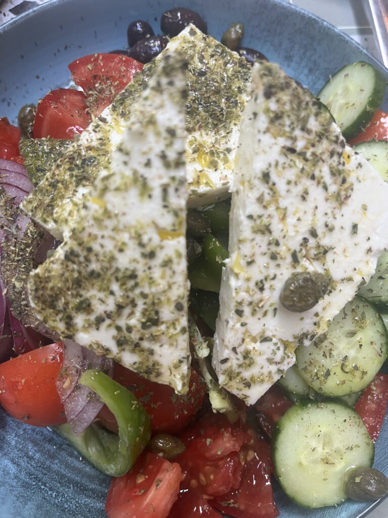 My favorite is the greek salad