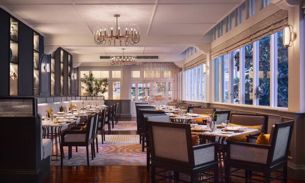 1932, the Khmer fine-dining restaurant at Raffles Grand Hotel d’Angkor in Siem Reap, Cambodia