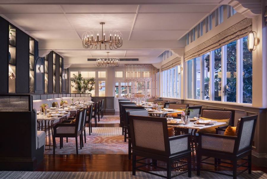 1932, the Khmer fine-dining restaurant at Raffles Grand Hotel d’Angkor in Siem Reap, Cambodia